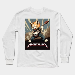 Meowtallica 8 Long Sleeve T-Shirt